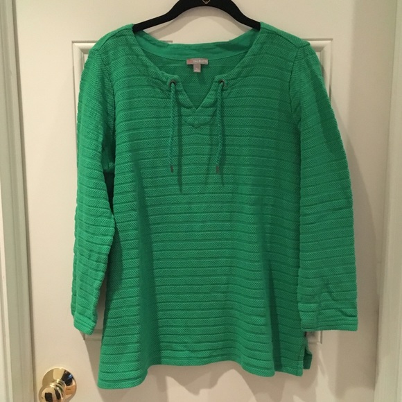 Talbots Drawstring Pullover - Picture 2 of 6